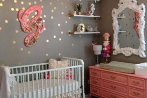 Modernos y sofisticados cuartos de bebes niña