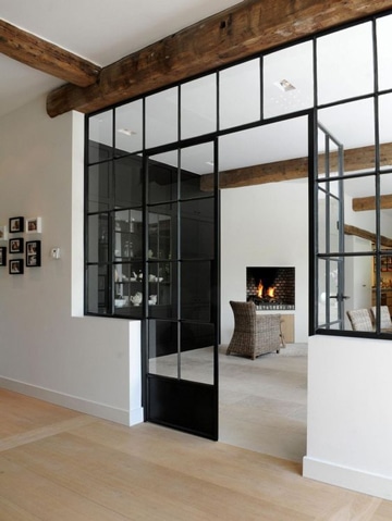 diseños de puertas de metal para casas modernas