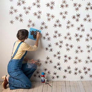 diseños para pintar cuartos con patrones