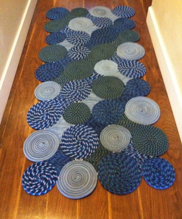 alfombras hechas a mano decorativas