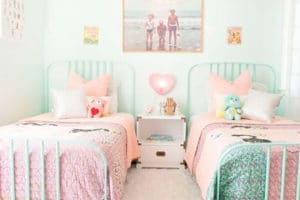 Elige la sutileza de los colores pasteles para dormitorios