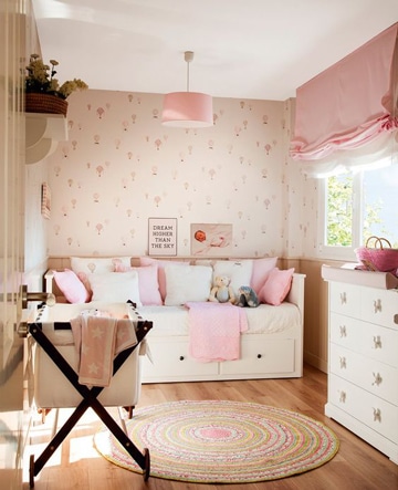 colores relajantes para dormitorios de niñas