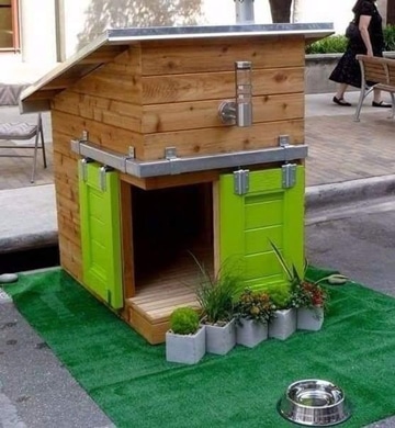 diseños de casas para perros ideas