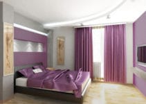 Disfruta del hermoso efecto de las habitaciones color lila