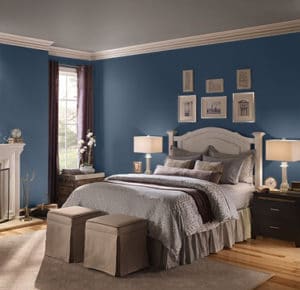 habitaciones pintadas de azul para mujer