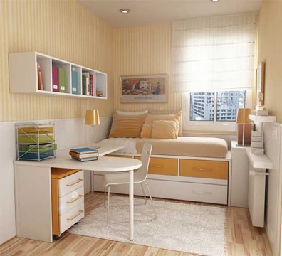 muebles para cuartos pequeños de estudio