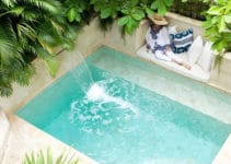 Te damos ideas para instalar piscinas en patios pequeños