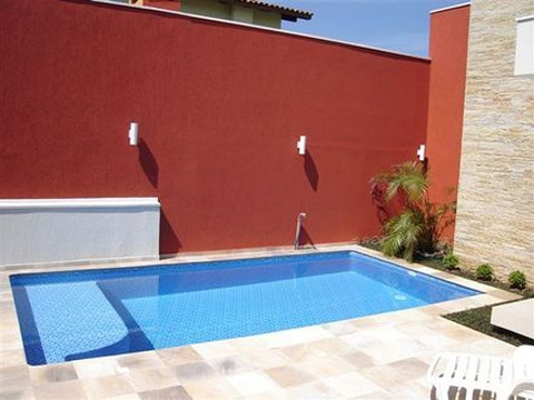 piscinas en patios pequeños rectangulares
