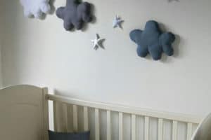 decoracion cuarto de bebe varon sencillos