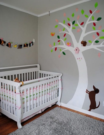habitaciones de bebes decoradas para niñas