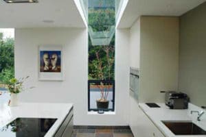 tragaluz de vidrio para techo ideas modernas