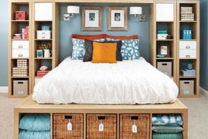 Ideas de como organizar un dormitorio pequeño