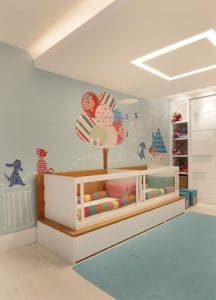 dibujos para cuartos de bebes diseños