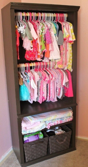ideas para closets pequeños para niños