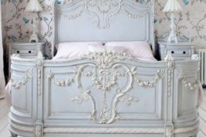 Ideas para decorar con muebles blancos vintage
