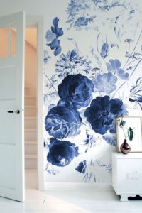 paredes pintadas con dibujos flores