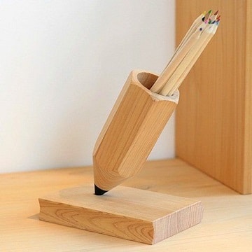 adornos para escritorio de oficina de madera
