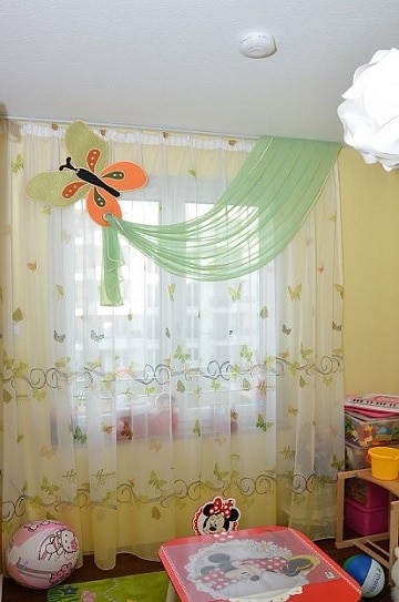 cortinas para recamara de niña diseños