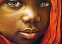 Originales y etnicos cuadros de mujeres africanas