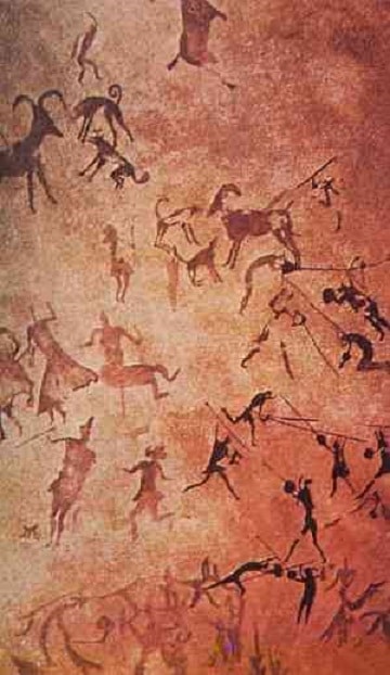 imagenes de pinturas rupestres diseños