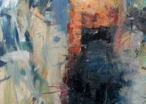 Diversas imagenes en pinturas abstractas al oleo