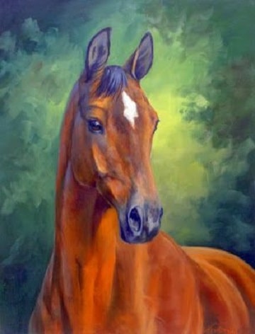 pinturas de caballos al oleo ideas