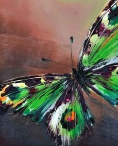 pinturas de mariposas al oleo diseños