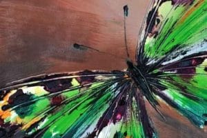 pinturas de mariposas al oleo diseños