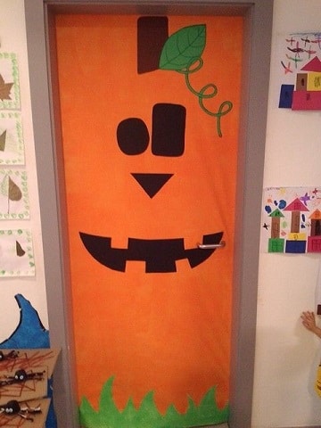 puertas decoradas para halloween ideas
