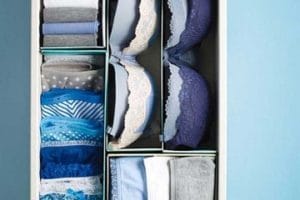 Ideas sencillas sobre como organizar la ropa interior