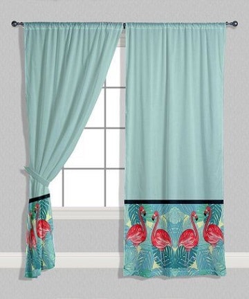 cortinas azules para dormitoios de niños