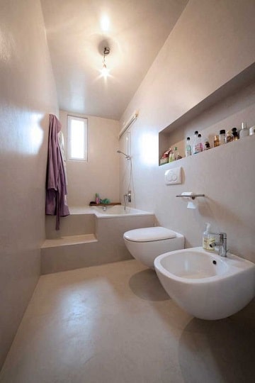 cuartos de baño blancos diseños