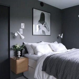 cuartos pintados de gris para parejas