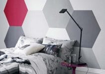 Ambientes y decoracion de habitaciones en rojo y gris