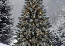 Fotos e imagenes de pinos navideños para decorar el hogar