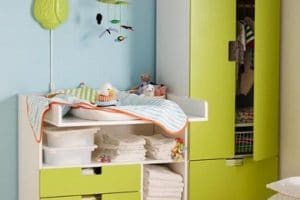 modelos de closets de madera para bebe