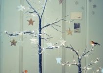 Diseños y estilos de ramas decoradas para navidad