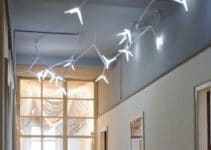 Una estupenda decoracion con arañas de techo modernas