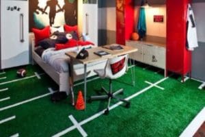 Ideas para decorar cuartos para niños de futbol