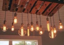 Diseños modernos de lamparas de techo de madera