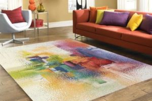 alfombras de lana modernas y coloridas
