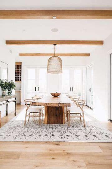 alfombras para comedor modernas minimalistas