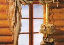 Diseños originales de cortinas rusticas para cabañas