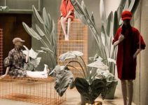Una exclusiva decoracion de tiendas de ropa de mujer