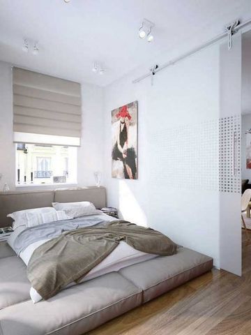 camas modernas para jovenes en el piso