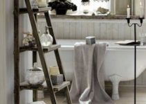 Diseños originales en estanterias de pie para baño
