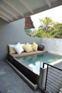piscinas pequeñas para terrazas techadas