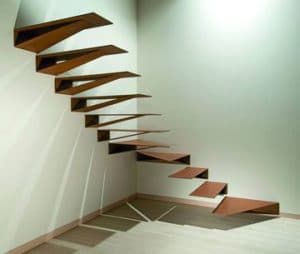 imagenes de escaleras modernas al aire