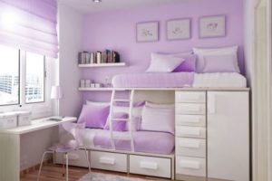 Ideas y diseños de muebles para habitacion de niña