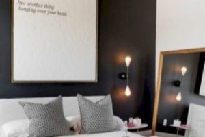 cuadros para dormitorios de matrimonio minimalista
